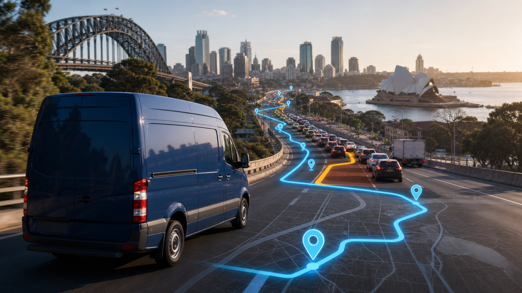 Real-Time Route Planning for Busy Delivery Teams